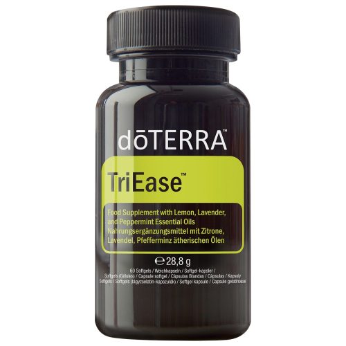 dōTERRA TriEase™ lágyzselatin kapszula - Táplálékkiegészítő citrom, levendula és borsmenta esszenciális olajokkal