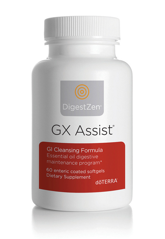 dōTERRA GX Assist™ lágyzselatin kapszula - Táplálékkiegészítő oregánó, teafa, és citrom esszenciális olajokkal