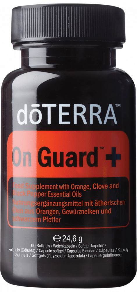 dōTERRA On Guard+ lágyzselatin kapszula - Táplálékkiegészítő narancs, szegfűszeg és fekete bors esszenciális olajokkal